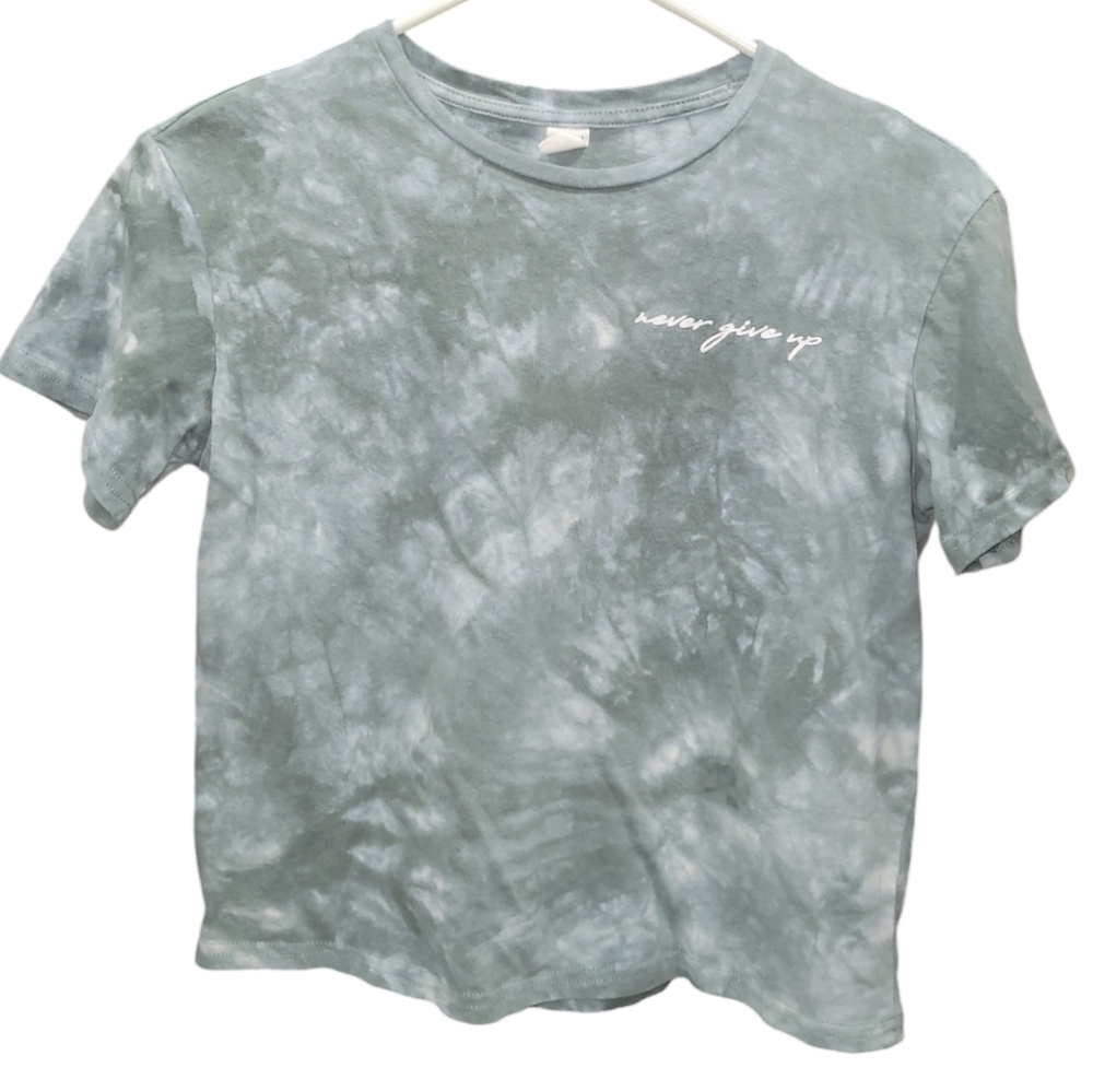 SHEIN graphic Tie-dye cropped tee Size 10 yr